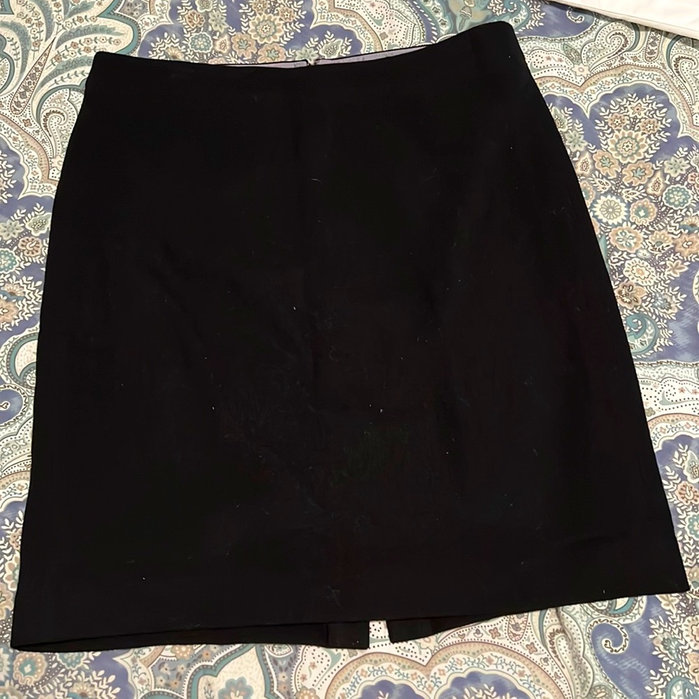 Jcrew Black Pencil Skirt